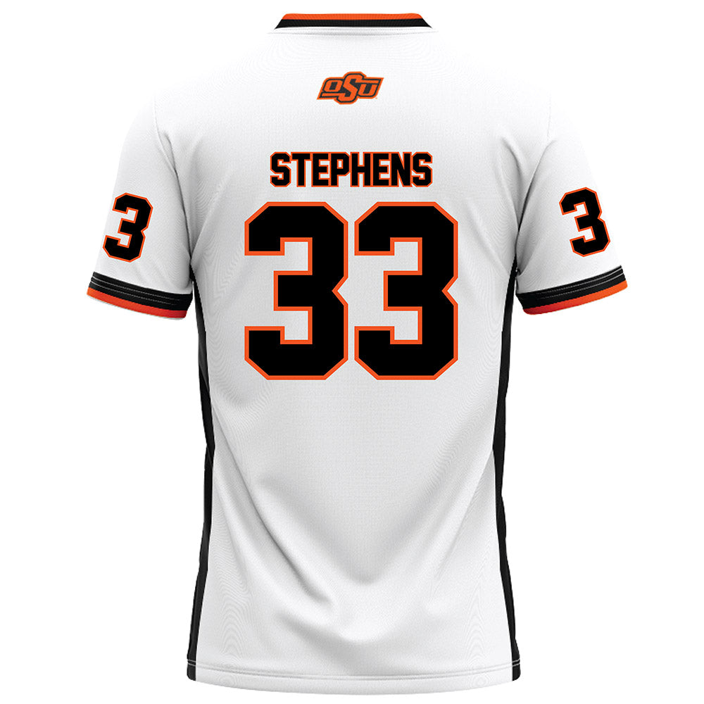 Oklahoma State - NCAA Football : Donavan Stephens - White Football Jersey