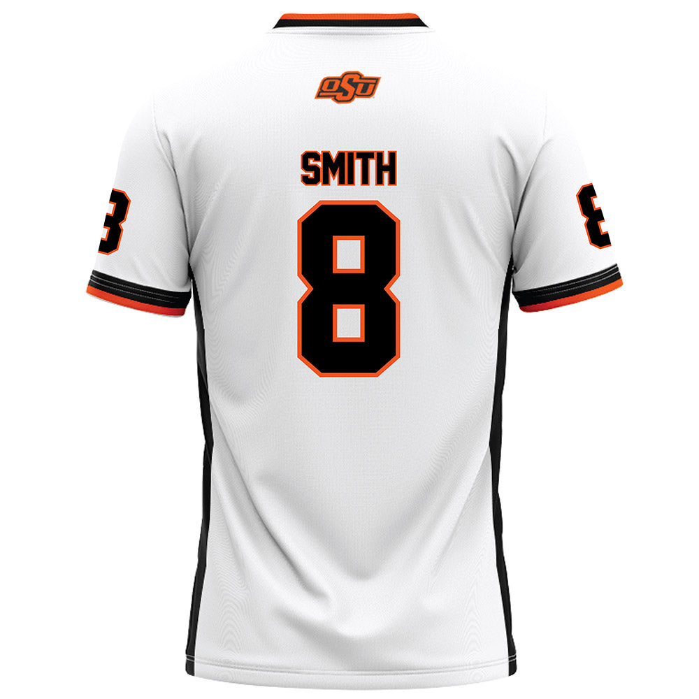 Oklahoma State - NCAA Football : Maealiuaki Smith - White Football Jersey