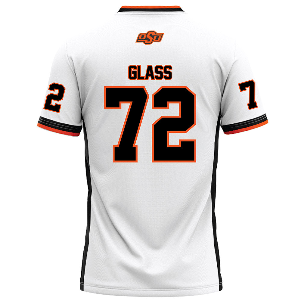 Oklahoma State - NCAA Football : Isaia Glass - White Football Jersey