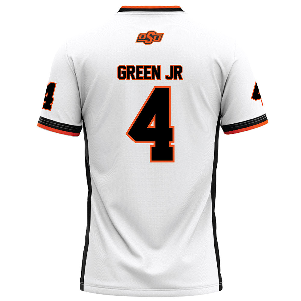 Oklahoma State - NCAA Football : Alexis Green Jr - White Football Jersey