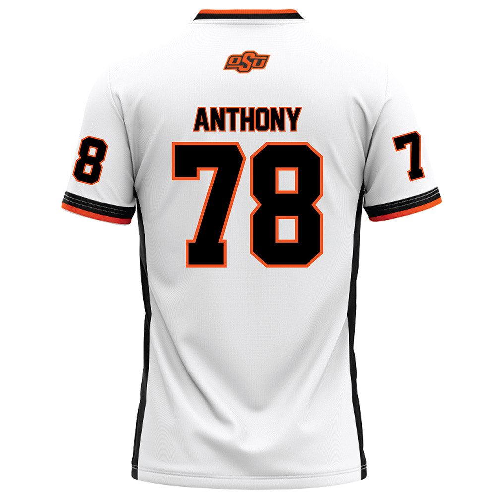 Oklahoma State - NCAA Football : Chandler Anthony - White Football Jersey