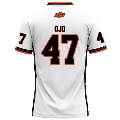 Oklahoma State - NCAA Football : Patrick Ojo - White Football Jersey