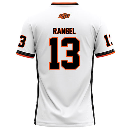 Oklahoma State - NCAA Football : Garret Rangel - White Football Jersey