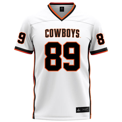 Oklahoma State - NCAA Football : Marcus Dockins Jr - White Football Jersey