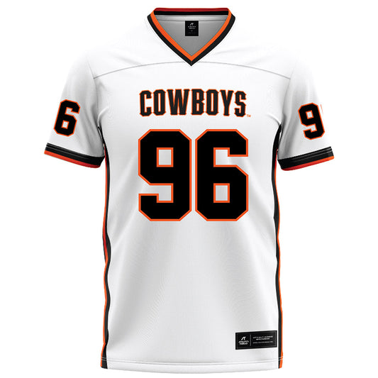 Oklahoma State - NCAA Football : Kody Walterscheid - White Football Jersey