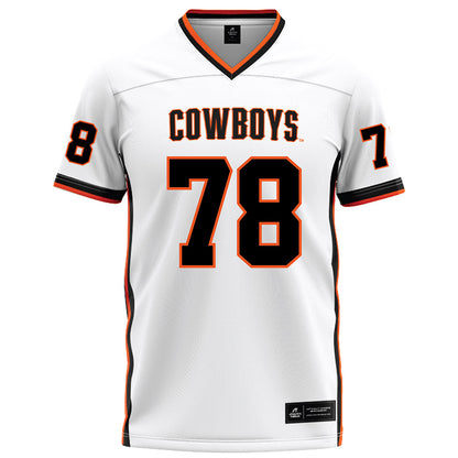 Oklahoma State - NCAA Football : Davis Dotson - White Football Jersey