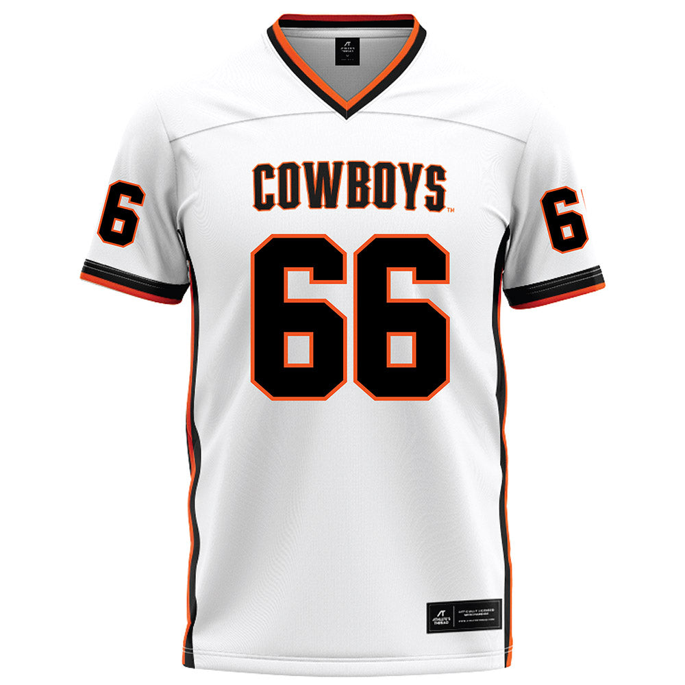 Oklahoma State - NCAA Football : Joe Michalski - White Football Jersey