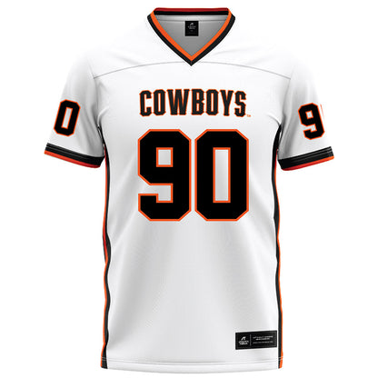 Oklahoma State - NCAA Football : Wes Pahl - White Football Jersey