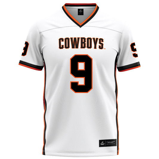 Oklahoma State - NCAA Football : Trey Rucker - White Football Jersey