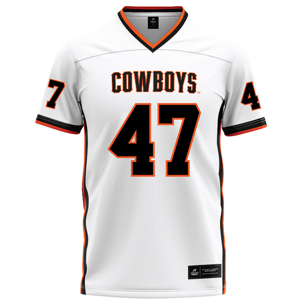 Oklahoma State - NCAA Football : Patrick Ojo - White Football Jersey