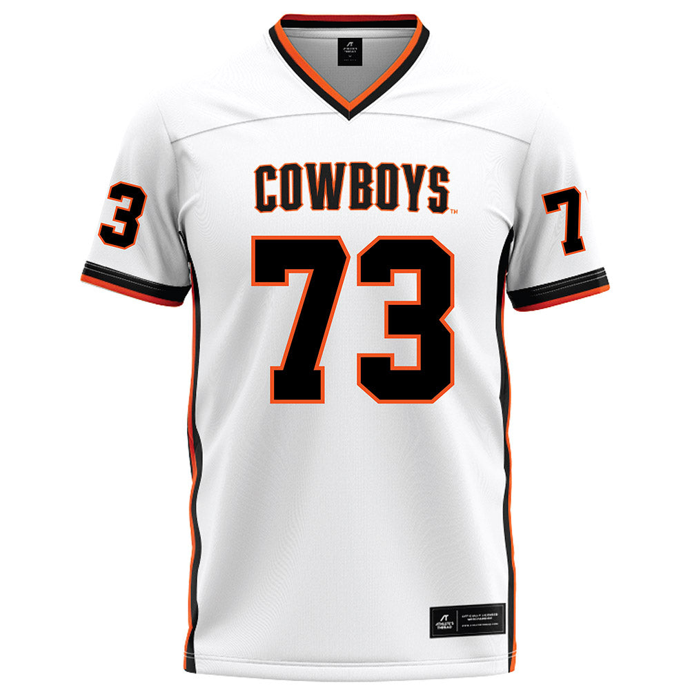 Oklahoma State - NCAA Football : Jason Brooks Jr - White Football Jersey