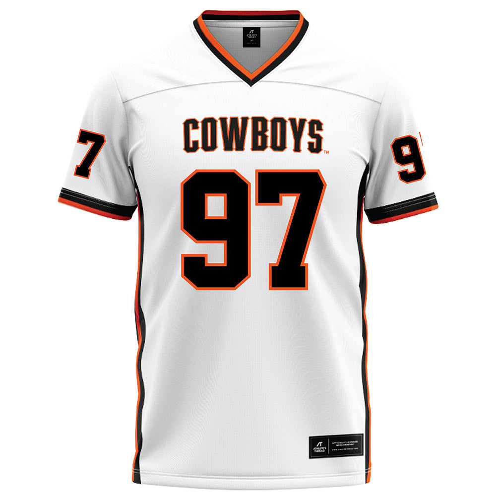 Oklahoma State - NCAA Football : Justin Kirkland - White Football Jersey