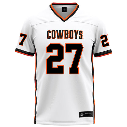 Oklahoma State - NCAA Football : Raymond Gay - White Football Jersey