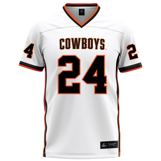 Oklahoma State - NCAA Football : Trent Howland - White Football Jersey