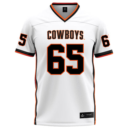 Oklahoma State - NCAA Football : Hilton Marsh - White Football Jersey