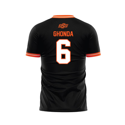 Oklahoma State - NCAA Women's Soccer : Adelhia Ghonda - Black Soccer Jersey