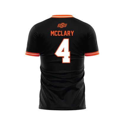 Oklahoma State - NCAA Women's Soccer : Shyann Mcclary - Black Soccer Jersey