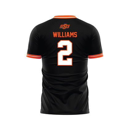 Oklahoma State - NCAA Women's Soccer : Mabry Williams - Black Soccer Jersey