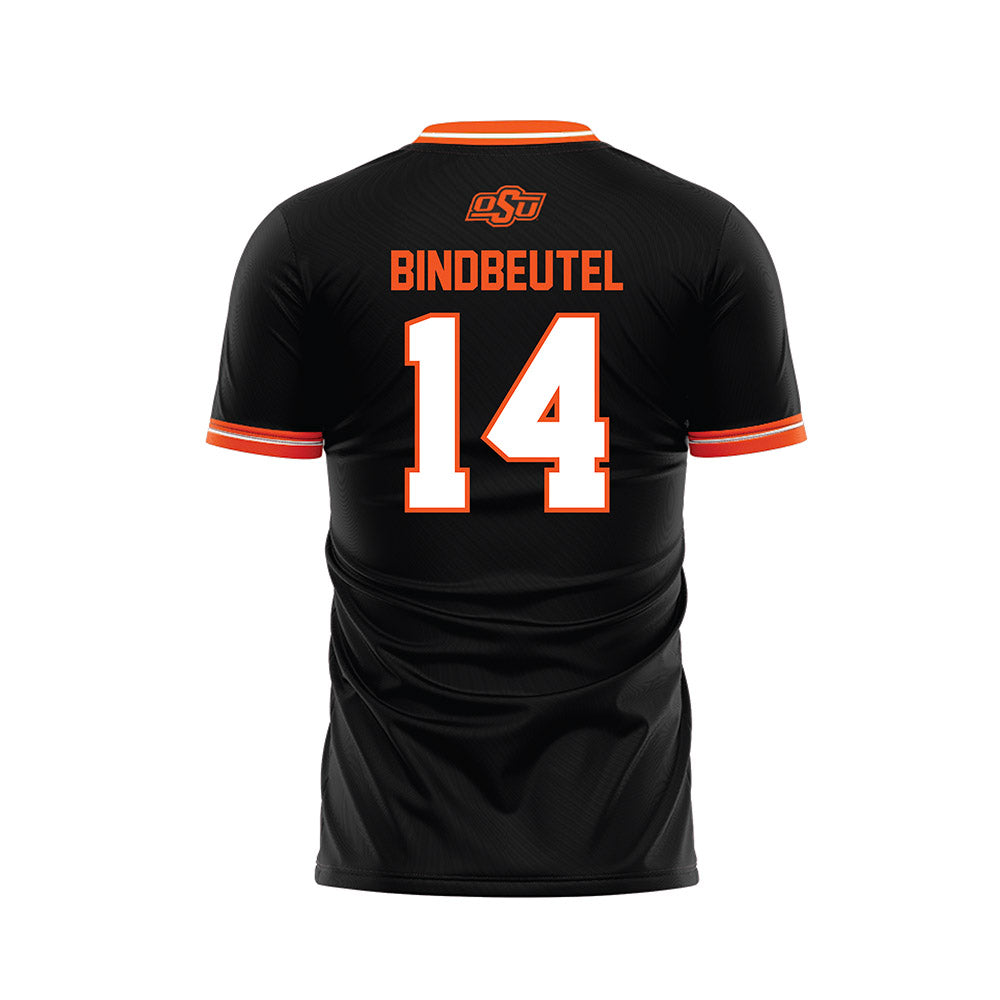 Oklahoma State - NCAA Women's Soccer : Gracie Bindbeutel - Black Soccer Jersey