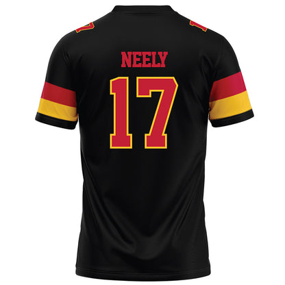 Ferris State - NCAA Football : Dakari Neely - Black Football Jersey-1
