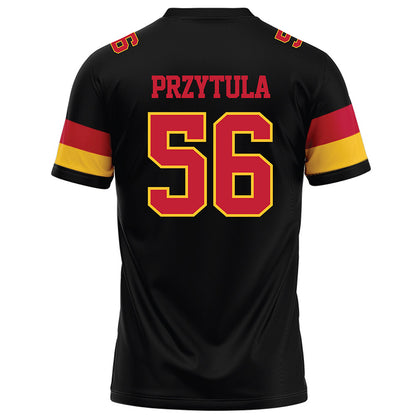 Ferris State - NCAA Football : Ben Przytula - Black Football Jersey-1