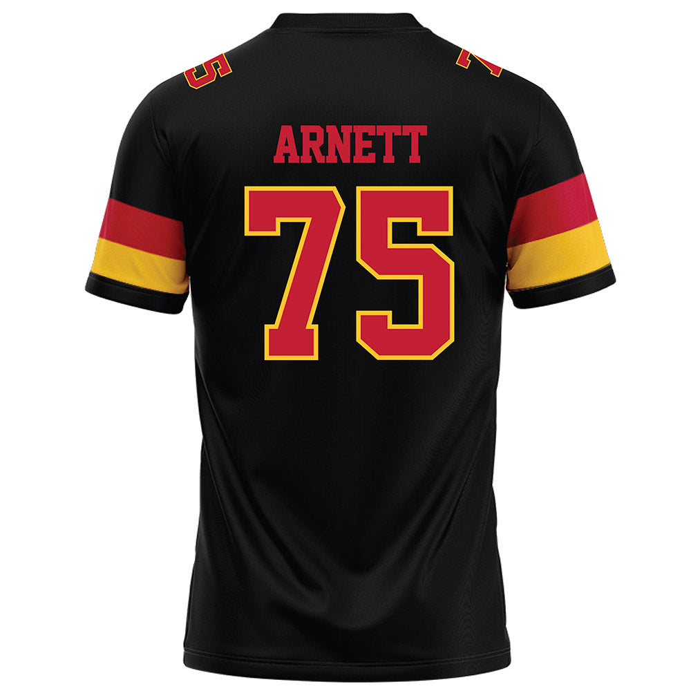 Ferris State - NCAA Football : Dayne Arnett - Black Football Jersey