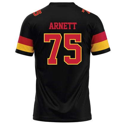 Ferris State - NCAA Football : Dayne Arnett - Black Football Jersey