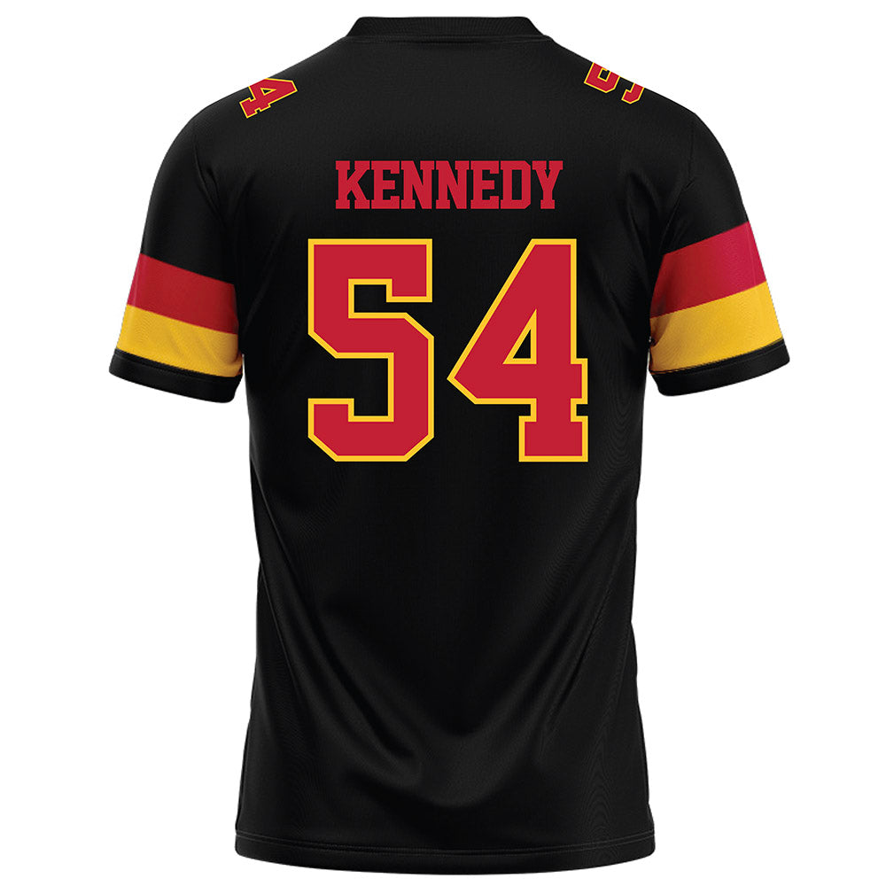 Ferris State - NCAA Football : Jshawn Kennedy - Black Football Jersey-1