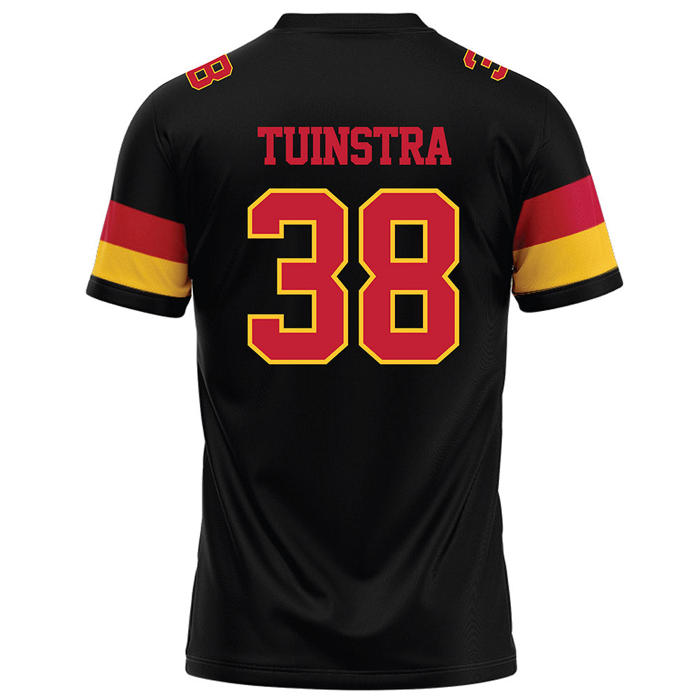 Ferris State - NCAA Football : Levi Tuinstra - Black Football Jersey