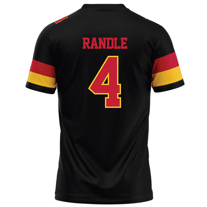 Ferris State - NCAA Football : Tyrin Randle - Black Football Jersey-1