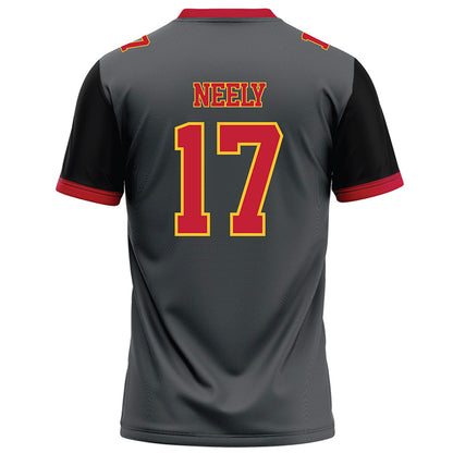 Ferris State - NCAA Football : Dakari Neely - Graphite Football Jersey-1