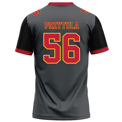 Ferris State - NCAA Football : Ben Przytula - Graphite Football Jersey-1