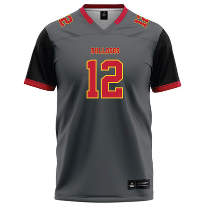 Ferris State - NCAA Football : Carson Gulker - Graphite Football Jersey