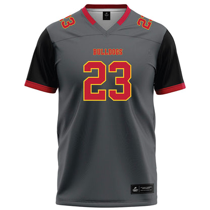 Ferris State - NCAA Football : James Robinson - Graphite Football Jersey-0