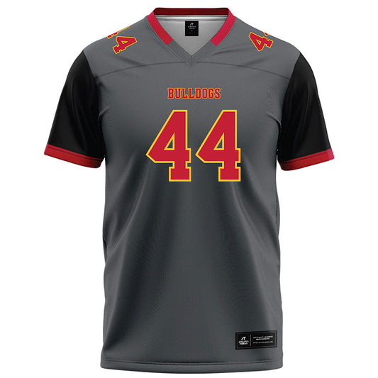 Ferris State - NCAA Football : Kailib Davis - Graphite Football Jersey-0