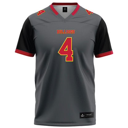 Ferris State - NCAA Football : Tyrin Randle - Graphite Football Jersey-0