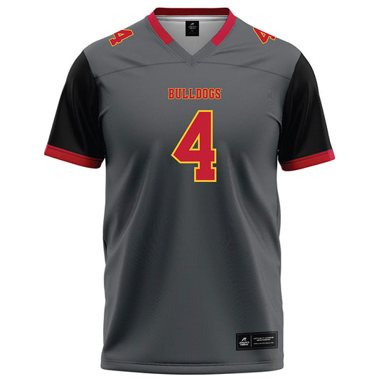 Ferris State - NCAA Football : Tyrin Randle - Graphite Football Jersey-0