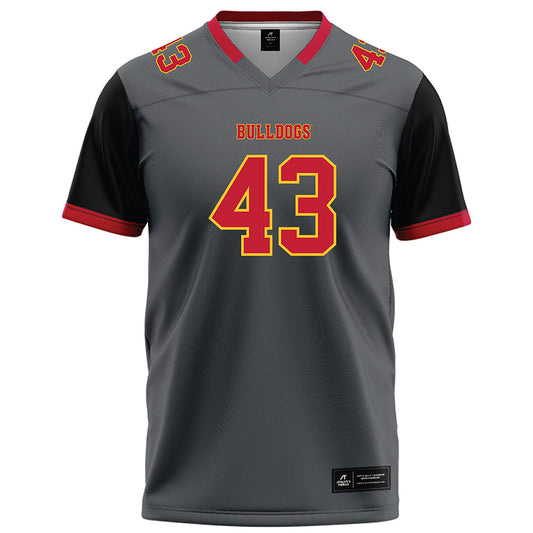 Ferris State - NCAA Football : Razah Townsend - Graphite Football Jersey-0