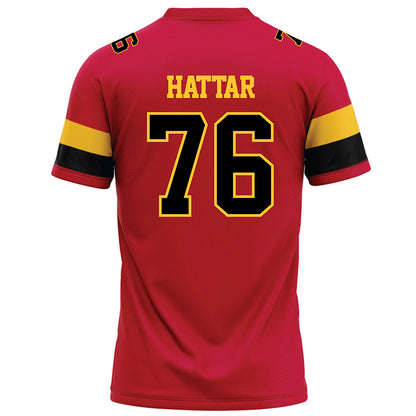 Ferris State - NCAA Football : Lawrence Hattar - Football Jersey