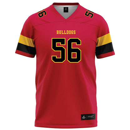 Ferris State - NCAA Football : Ben Przytula - Red Football Jersey-0