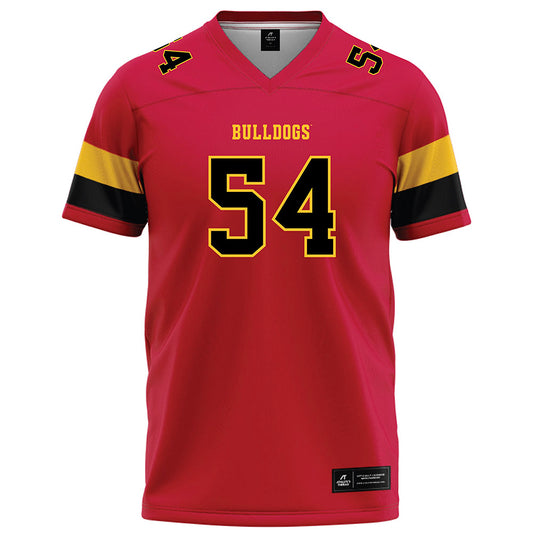 Ferris State - NCAA Football : Jshawn Kennedy - Red Football Jersey-0