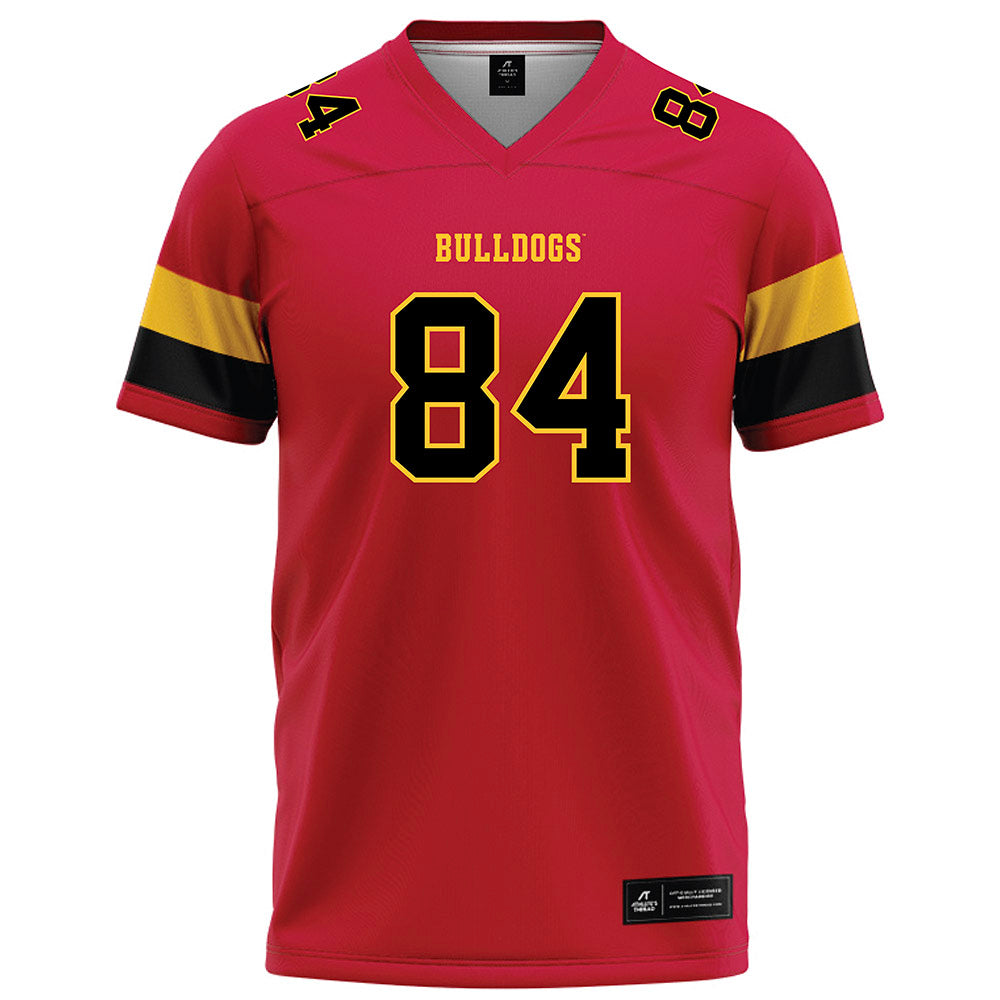 Ferris State - NCAA Football : Mason Dykstra - Red Football Jersey-0