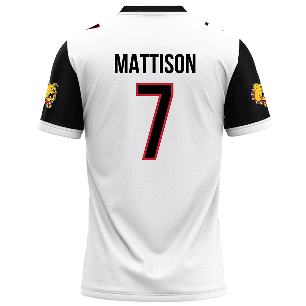 Ferris State - NCAA Football : Gyasi Mattison - Football Jersey