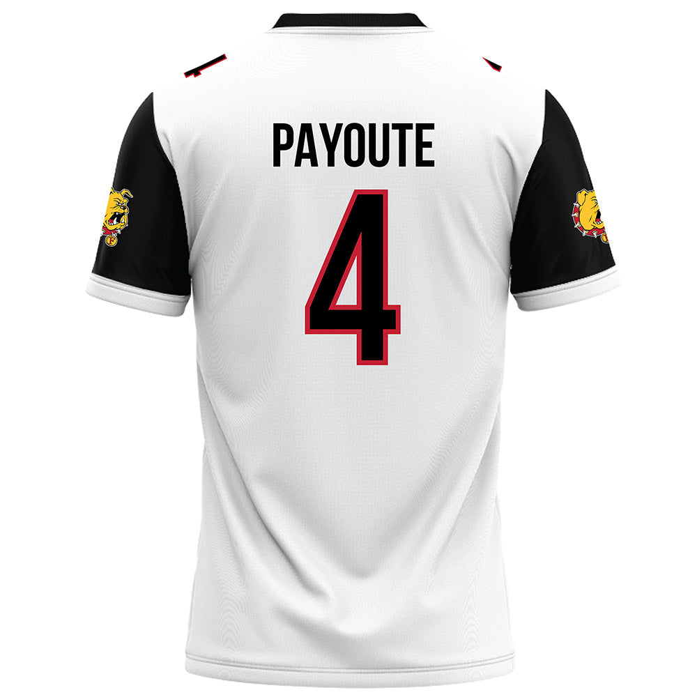 Ferris State - NCAA Football : Justin payoute - Football Jersey