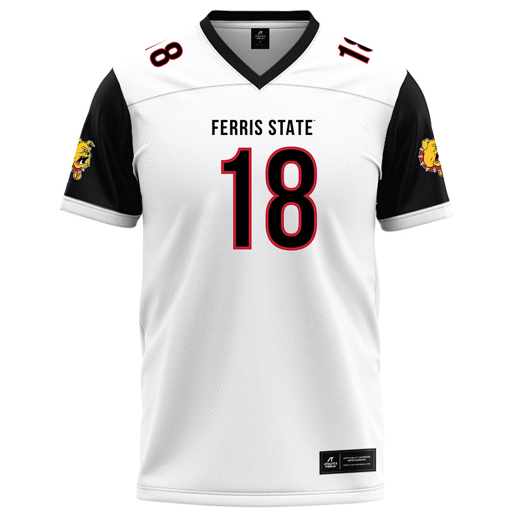 Ferris State - NCAA Football : Mervens Jean Pierre - Football Jersey