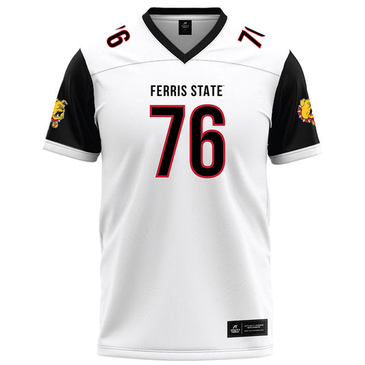 Ferris State - NCAA Football : Lawrence Hattar - Football Jersey