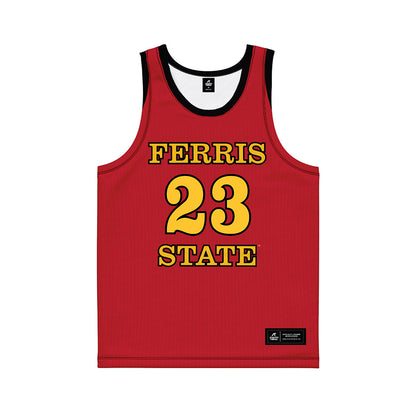 Ferris State - NCAA Men's Basketball : Deng Reng - Basketball Jersey