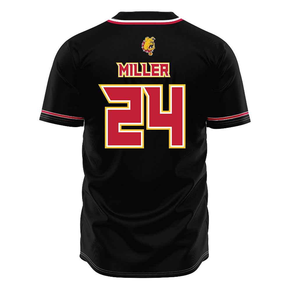 Ferris State - NCAA Softball : Braleigh Miller - Black Jersey