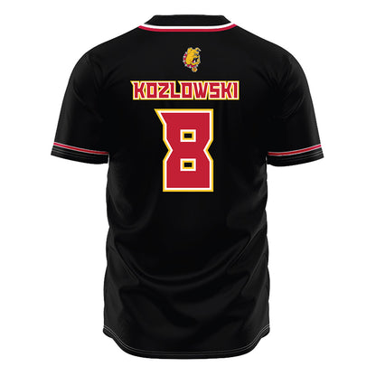 Ferris State - NCAA Softball : Alexis Kozlowski - Black Jersey-1