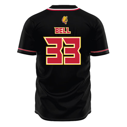Ferris State - NCAA Softball : Cece Bell - Black Jersey-1